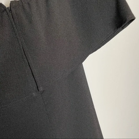 CHARLES HENRY Off the Shoulder Little Black Dress Small - Picture 6 of 11